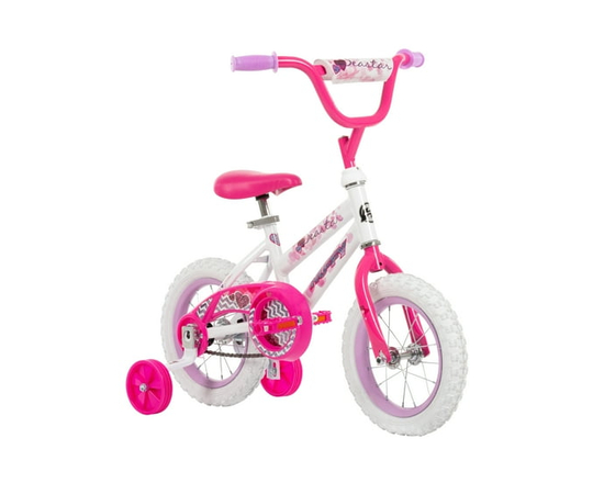 Huffy 12" Sea Star Kids' Bike, Fits Riders 37" - 42", Pink, Youth, Girls