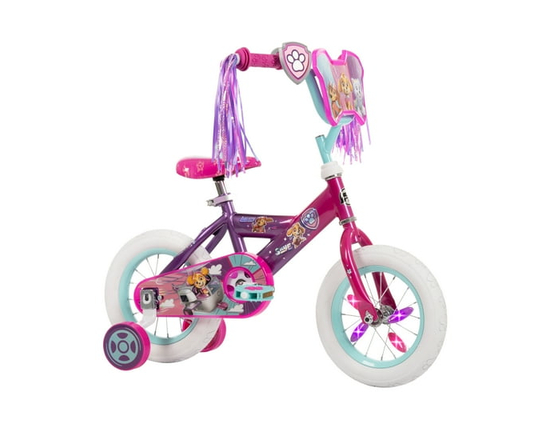 Huffy 14-inch PAW Patrol Bike featuring Skye with Training Wheels, Pink