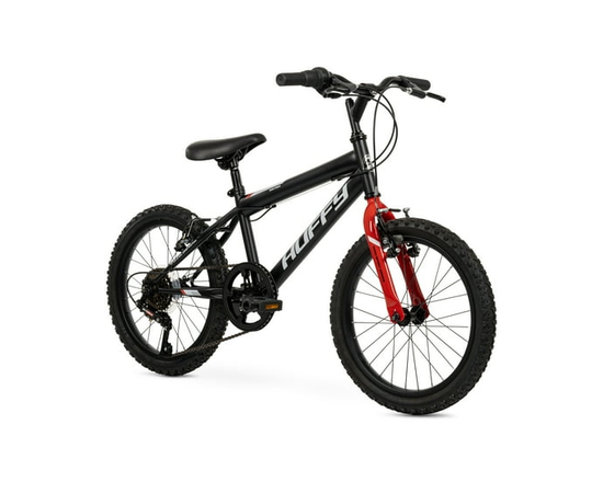 Huffy Algonquin 18-inch Boys’ Rigid 6-Speed Mountain Bike, Black