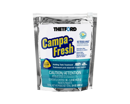 Thetford Campa-Fresh® Ocean Breeze 16-ct Toss-Ins holding tank treatment - 16 Pack