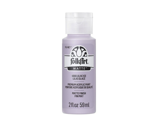Peinture acrylique mate FolkArt, 2 oz, Glaçon Lilas - 2 fl oz