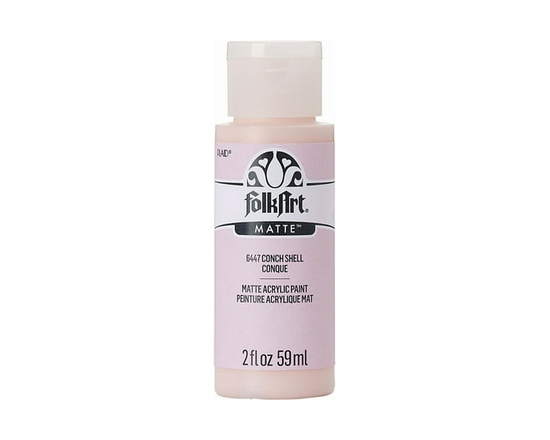 Peinture acrylique mate FolkArt, 2 oz, Coquillage - 2 fl oz