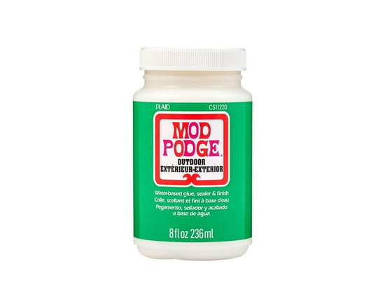 Mod Podge 8 oz Outdoor Sealer, Glue, and Finish - 8 oz