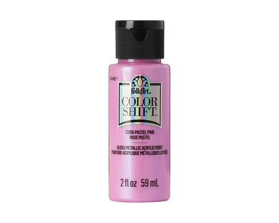 FolkArt changement de couleur peinture acrylique, (59 ml), rose pastel - 59 ml