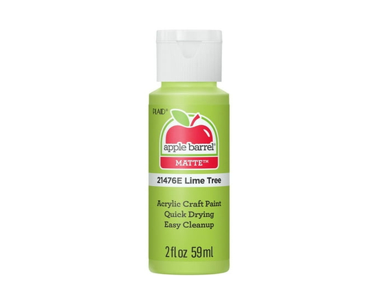 Apple Barrel Colors Matte Acrylic Craft Paint, 2 fl. oz., Lime Tree - 2 fl oz