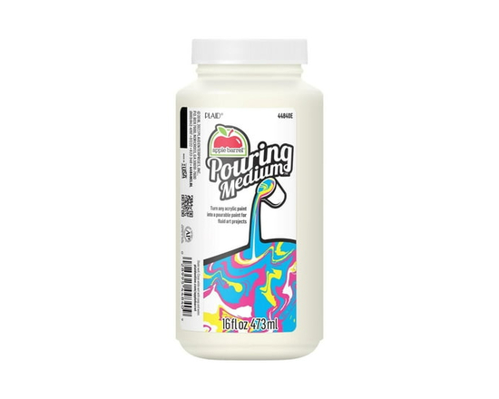 Apple Barrel Acrylic Pouring Medium for Fluid Art Projects, 16 fl oz - 16 fl oz