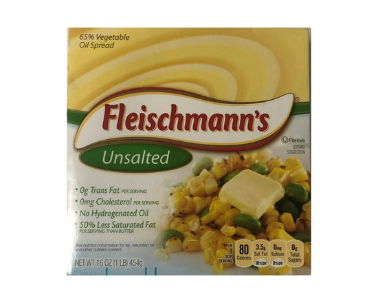 Quartiers de margarine Fleischmann's non salés