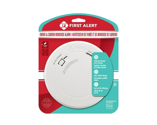 First Alert BRK PRC700A Battery-Operated Smoke and Carbon Monoxide Alarm