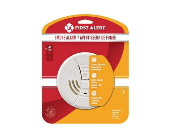 First Alert Basic Battery Smoke Alarm, FG250CNA