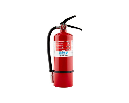 First Alert Rechargeable Heavy Duty Plus Fire Extinguisher UL rated 3-A:40-B:C (Red)