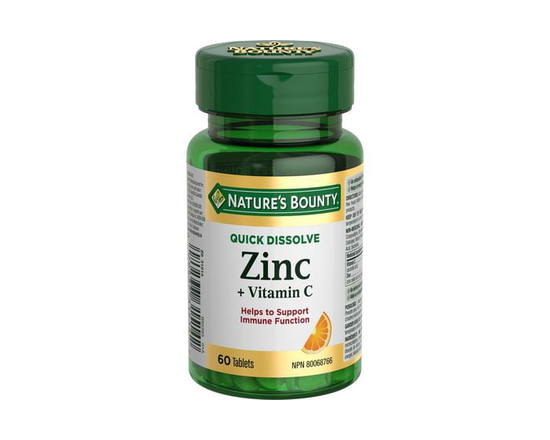 NATURE'S BOUNTY Zinc + Vitamin C