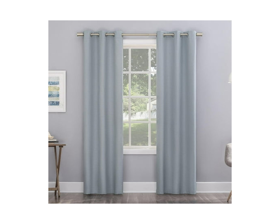 Mainstays Cooper Blackout Curtain Panel - 84" (Aqua)