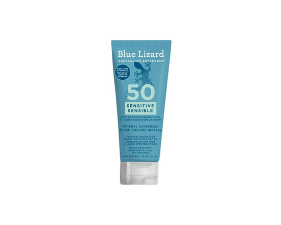 Blue Lizard Mineral Sunscreen Sensitive SPF50 - Travel