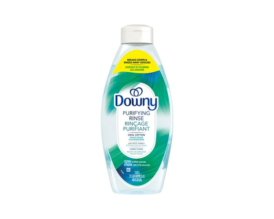 Assouplissant textile Downy Rinçage purifiant, parfum Fraîcheur cotonnière, 70 brassées, 1.41 L - 1.41 L