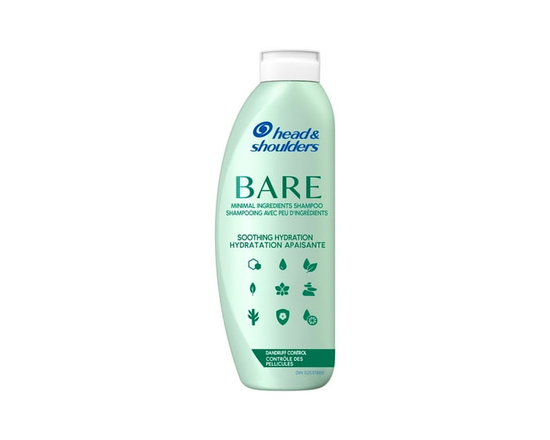 Head & Shoulders BARE Soothing Hydration Dandruff Shampoo, Anti-Dandruff