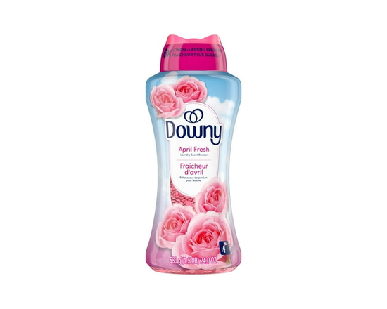 Perles rehausse-parfum pour la lessive Downy Fraîcheur d’avril, perles parfumées pour la lessive, Fraîcheur longue durée - 24,5 oz