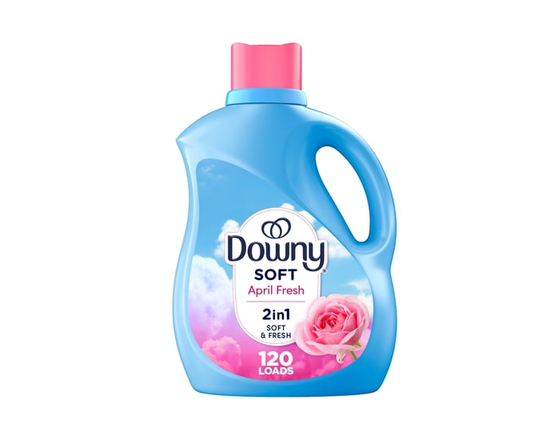 Downy Soft, 2 in 1 Soft and Fresh Liquid Fabric Softener, April Fresh, Fabric Conditioner Liquid provides softness and freshness for fabrics 120WL