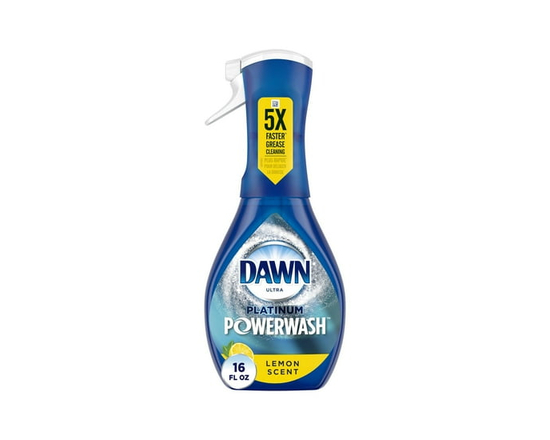Dawn Powerwash Lemon Dish Spray, Liquid Dish Soap Starter Kit - 16 fl oz