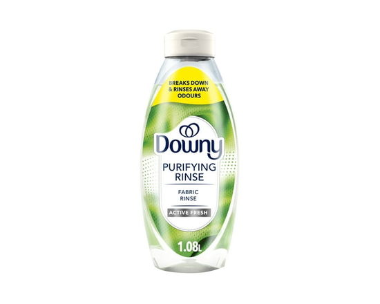 Downy Fabric Rinse Laundry Odour Remover, Active Fresh Scent, Fabric Softener and Laundry Odour Removal Rinse 54WL - 1.08 fl oz