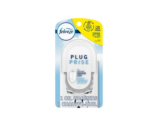 Febreze Plug In Air Freshener, Odor-Fighting Scented Oil Warmer Device, 1 Count