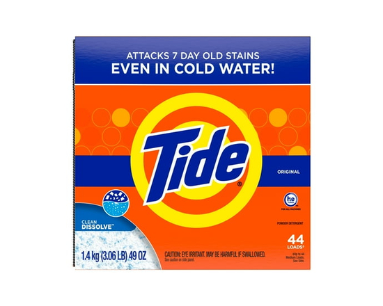 Tide Powder Laundry Detergent, Original Scent - 1.4 kg
