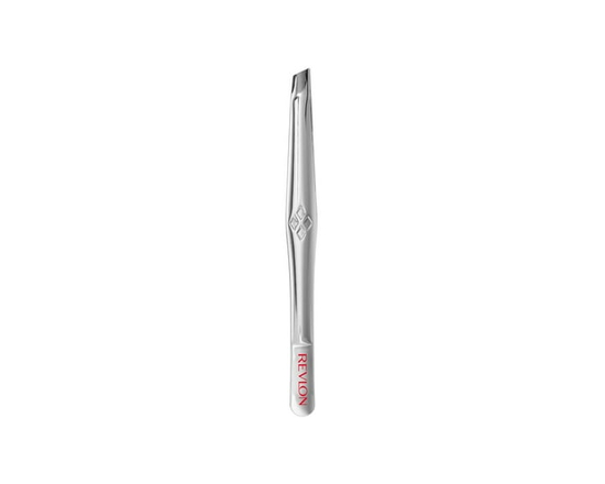 Revlon Pince à Épiler Biseautée, Outil d'Épilation Polyvalent de Haute Précision, Fabriqué en Acier Inoxydable de Haute Qualité - 1