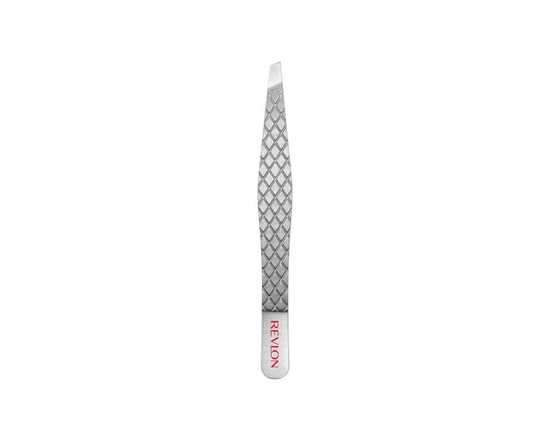 Revlon Ultimate Slant Tweezer, Hand-Finished Ultra-Fine Tips for Precise Hair Removal, Made With High-Quality Stainless Steel - as shown