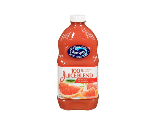Ocean Spray 100% Juice Blend Ruby Red Grapefruit 1.77L - 1.77 L