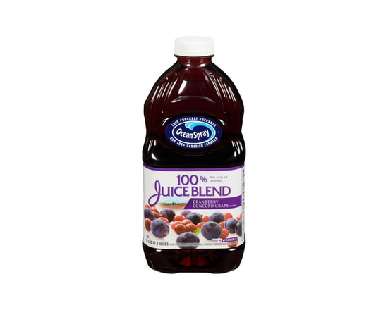 Ocean Spray 100% Juice Blend Cranberry Concord Grape 1.77L - 1.7 L