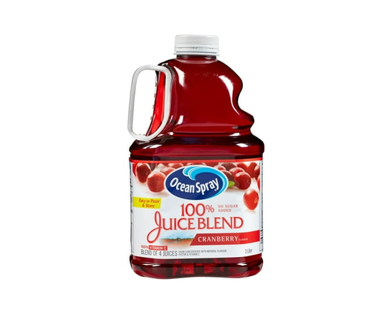 Ocean Spray® 100% Juice Blend Cranberry 3L - 3 L