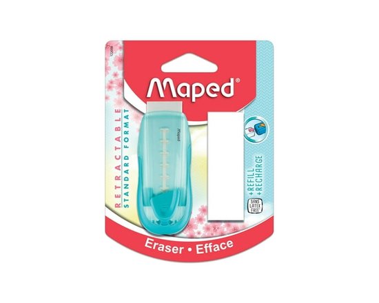 Maped - Universal eraser with refill - Pastel edition - blue