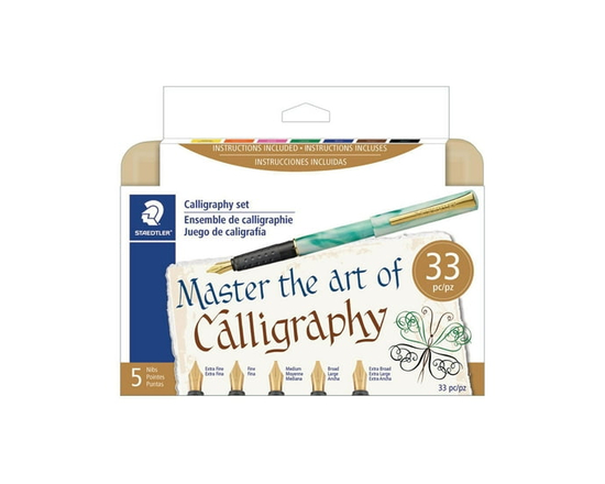Staedtler Ensemble de Calligraphie, 33 pièces
