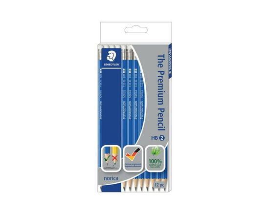 Staedtler Norica HB #2 Graphite Pencils - 12 Count (Pack of 1)