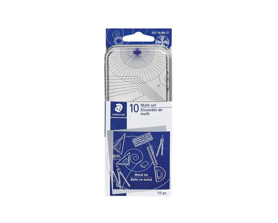 Ensemble de math de Staedtler 10 pièces