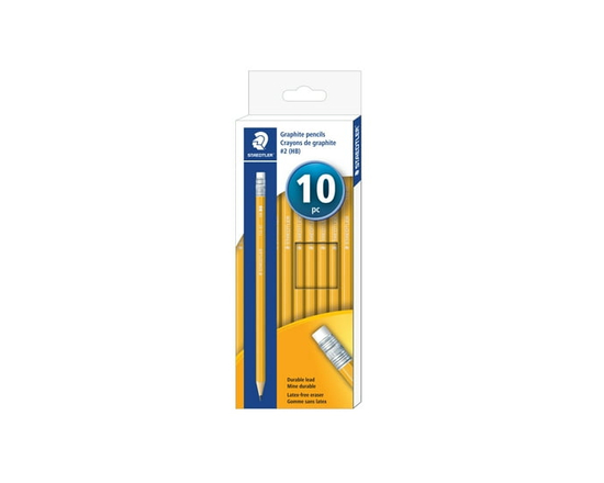 Crayons graphite jaunes Staedtler HB #2