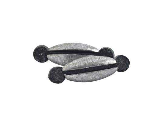 Danielson TL3 Rubbercore Twist Lock Sinker 3/4oz Size 3, 3Pk - 3/4OZ