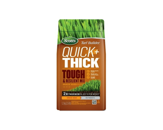 Scotts Turf Builder Quick + Thick Tough & Resilient Grass Seed Mix