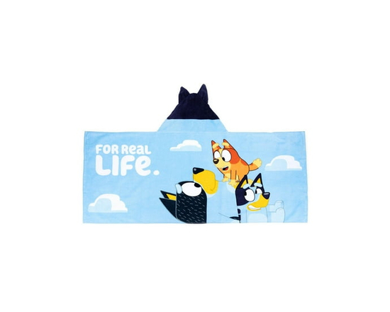 Bluey Kids Hooded Towel, 100% Cotton - Other