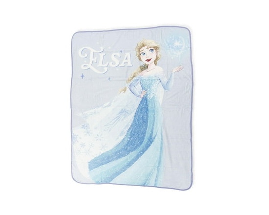 Frozen 'Elsa' Kids Plush Fleece Throw, 100% Polyester - Other