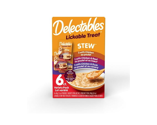 Delectables Non Seafood Stew Wet Cat Treat 6 Pack - Value pack