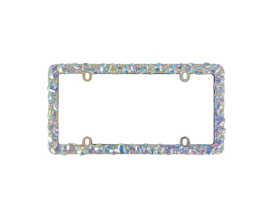 Cruiser Accessories Dazzle, License Plate Frame, Chrome - Universal