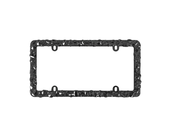 Cruiser Accessories Dazzle License Plate Frame, Black - Universal