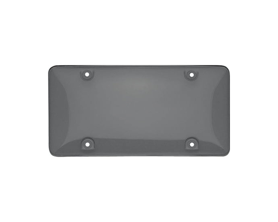 Cruiser Accessories Tuf Bubble License Plate Shield, Smoke - Universal