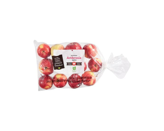Pommes Ambrosia, Mon marché fraîcheur
