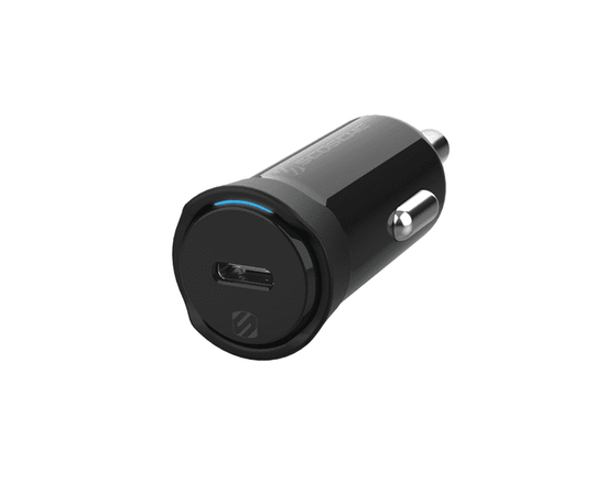 Scosche CPDC20-SP PowerVolt 20-Watt Certified USB Type-C Fast Car Charger w/ Power Delivery 3.0
