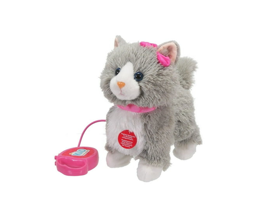 Kid Connection Mon Animal de Compagnie qui Marche - Chat gris
