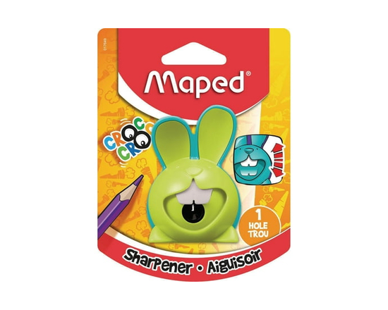 Maped - Croc Croc Innovation Sharpener - 1 Hole - Green