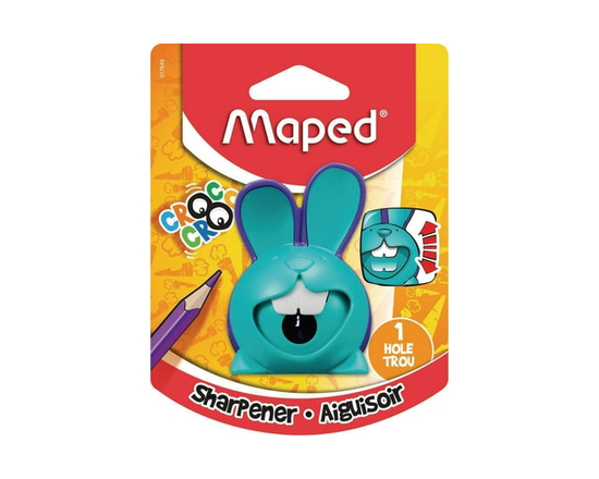 Maped - Croc Croc Innovation Sharpener - 1 Hole - Blue