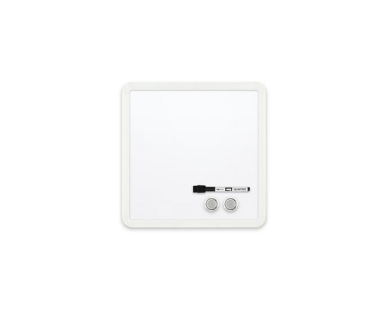 Quartet Plastic Frame 12"x12" Dry Erase Board