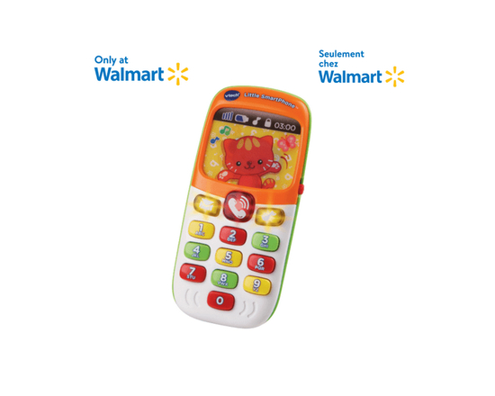 VTech Little Smartphone -Toy Mobile Phone for Babies and Toddlers - Bilingual Version